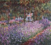 Claude Monet Monet-s Garden the Irises USA oil painting reproduction